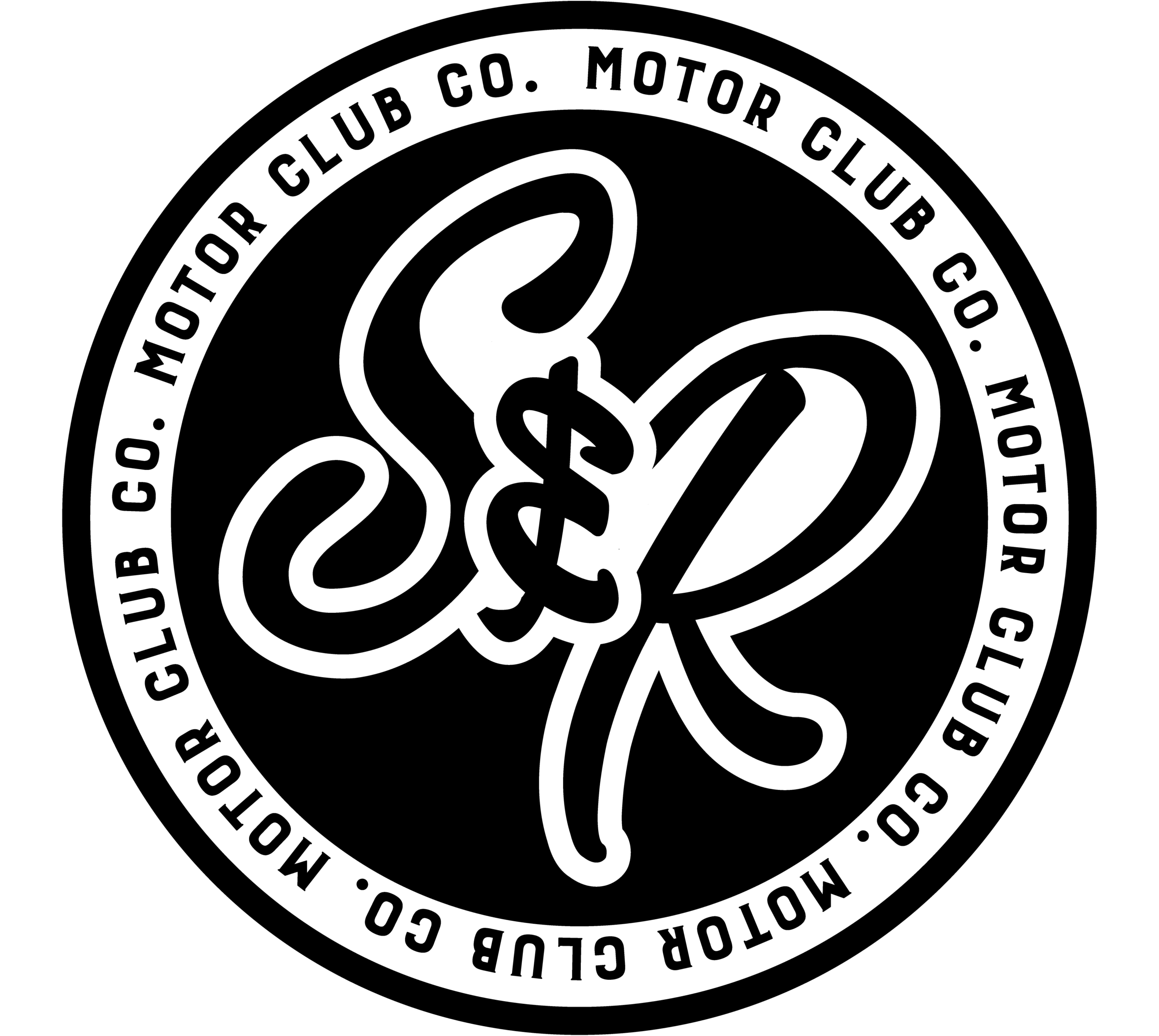 S&R Round Badge W